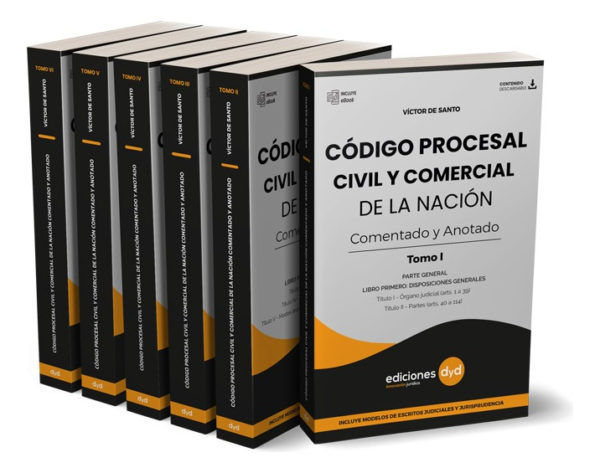 CÓDIGO PROCESAL CIVIL Y COMERCIAL COMENTADO (ENCUADERNADO)