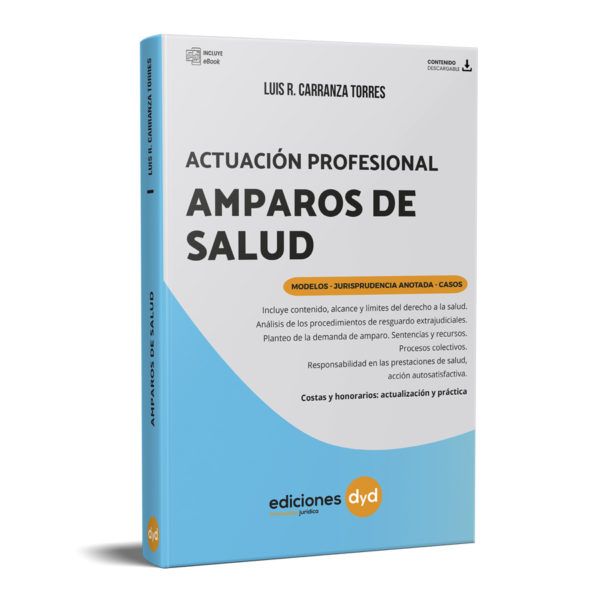 AMPAROS DE SALUD, ACTUACIÓN PROFESIONAL