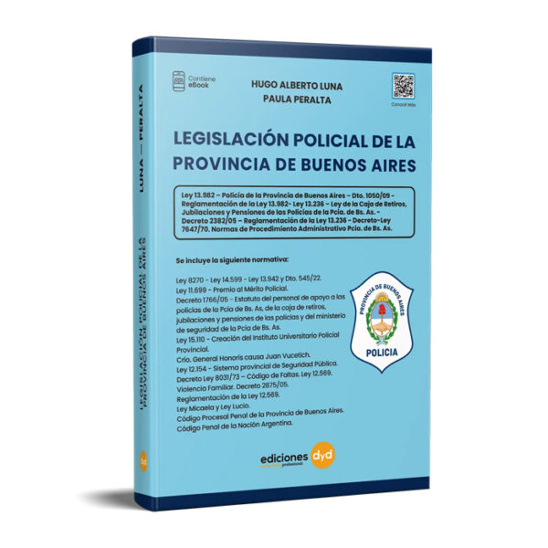 LESGISLACIÓN POLICIAL DE LA PROVINCIA DE BUENOS AIRES