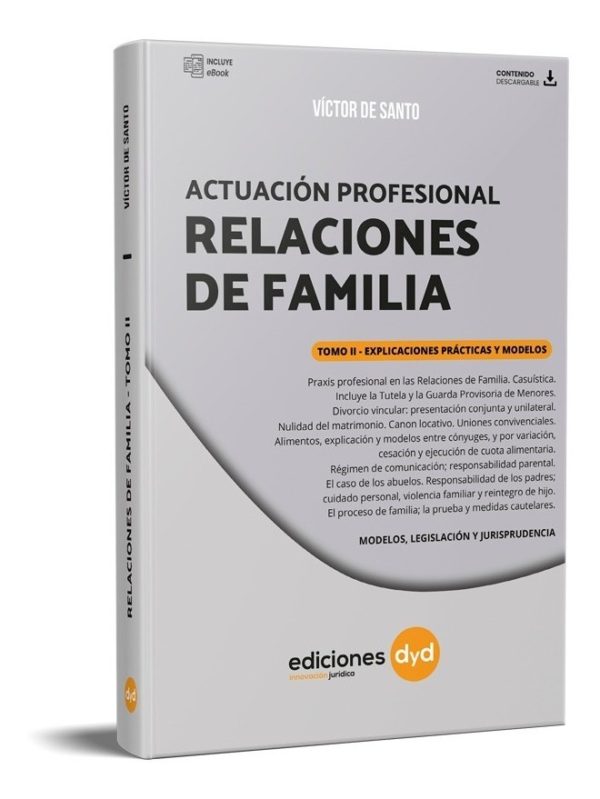 ACTUALIZACIÓN PROFESIONAL RELACIONES DE FAMILIA (TOMO 2)