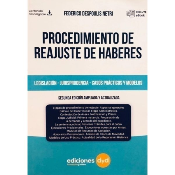PROCEDIMIENTO DE REAJUSTES DE HABERES 2DA EDICIÓN