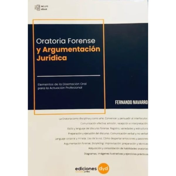 ORATORIA FORENSE Y ARGUMENTACIÓN JURÍDICA