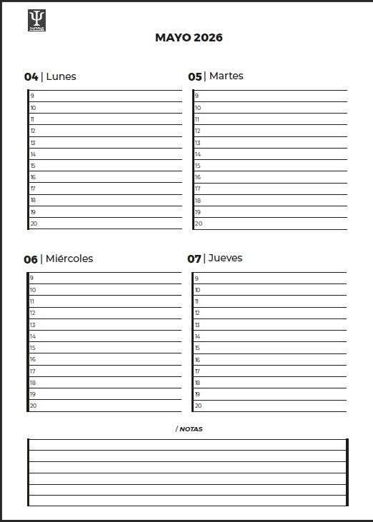 AGENDA PROFESIONAL DE LA PSICOLOGÍA VIOLETA - Imagen 9